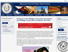 Tablet Screenshot of hidalgobar.org